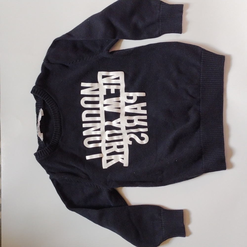 H&M Black Sweater, Size 2-4 years